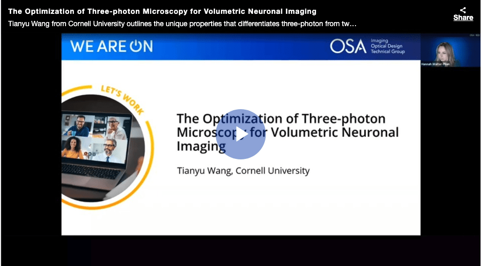 The Optimization of Three-photon Microscopy for Volumetric Neuronal Imaging by Tianyu Wang